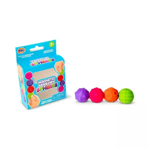 Textured Magnetic Sensory Spheres