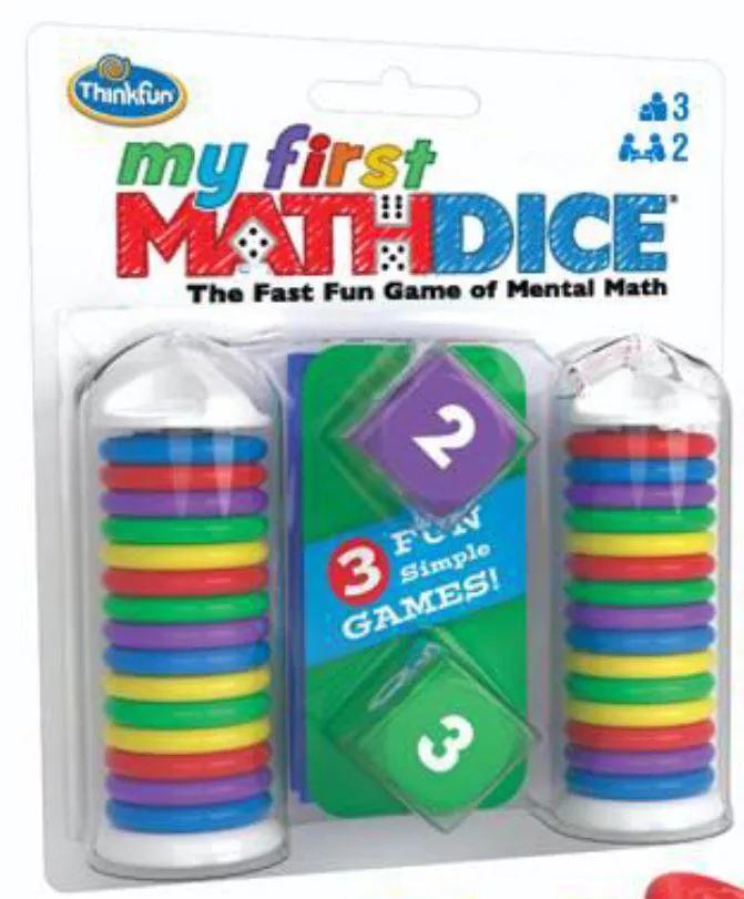 ThinkFun My First Math Dice