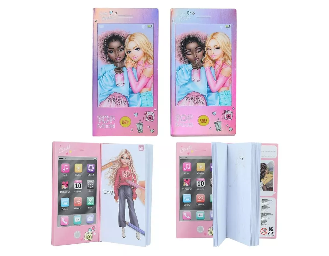 Top Model Mini Coloring Book - Plays Music