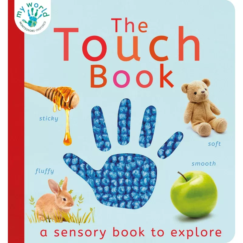 THE TOUCH BOOK Tactile Sensory Board Book