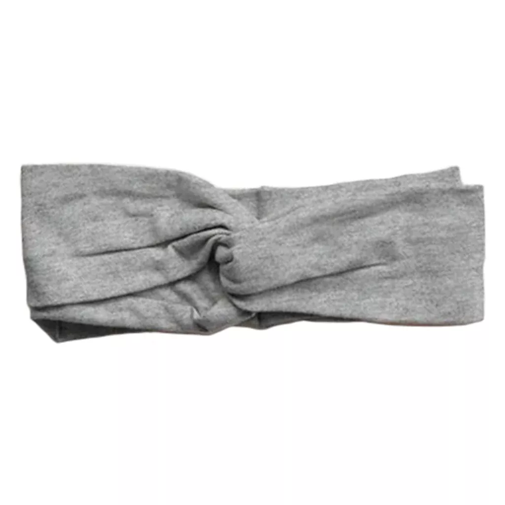 Twist Headband | Grey Melange