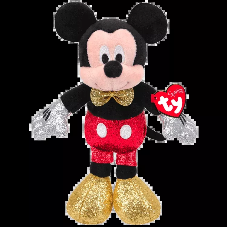 Ty Mickey Mouse Red Sparkle