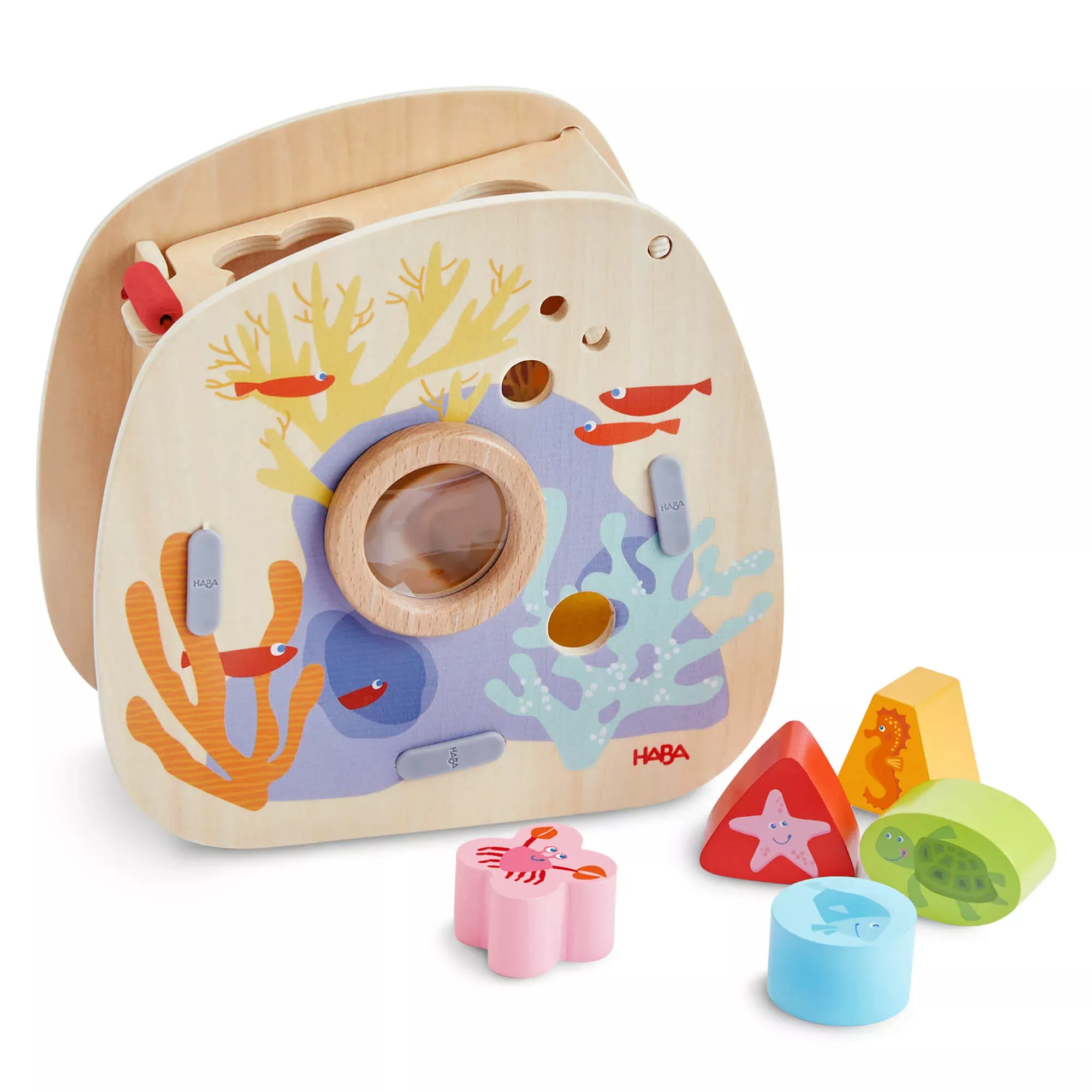 Underwater World Wooden Shape Sorter