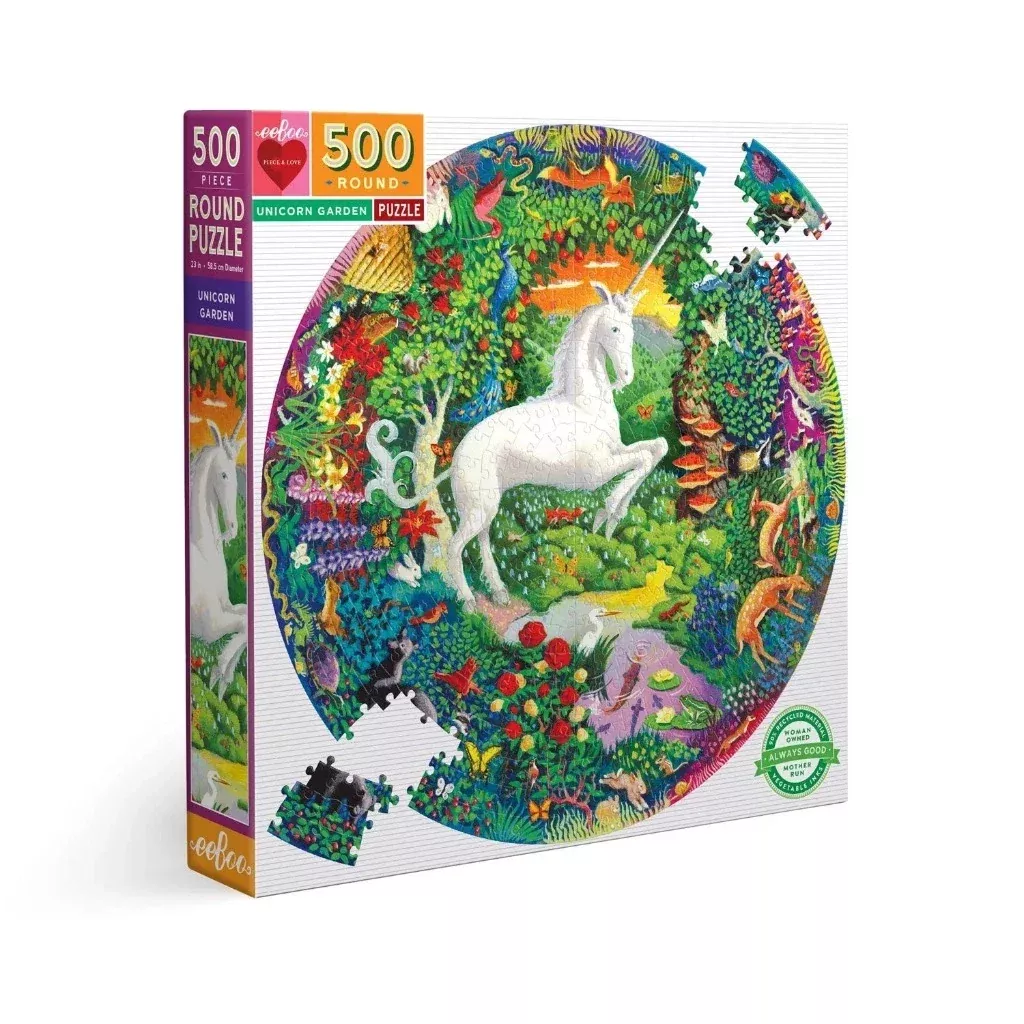 Unicorn Garden 500 pcPuzzle