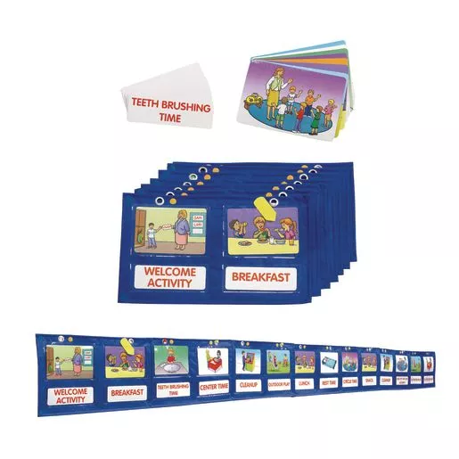 Visual Schedule - 74 Pieces