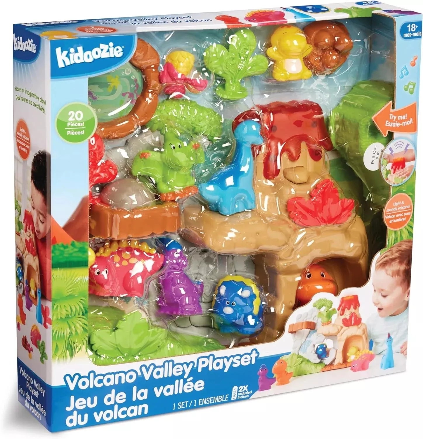 Volcano Valley Playset