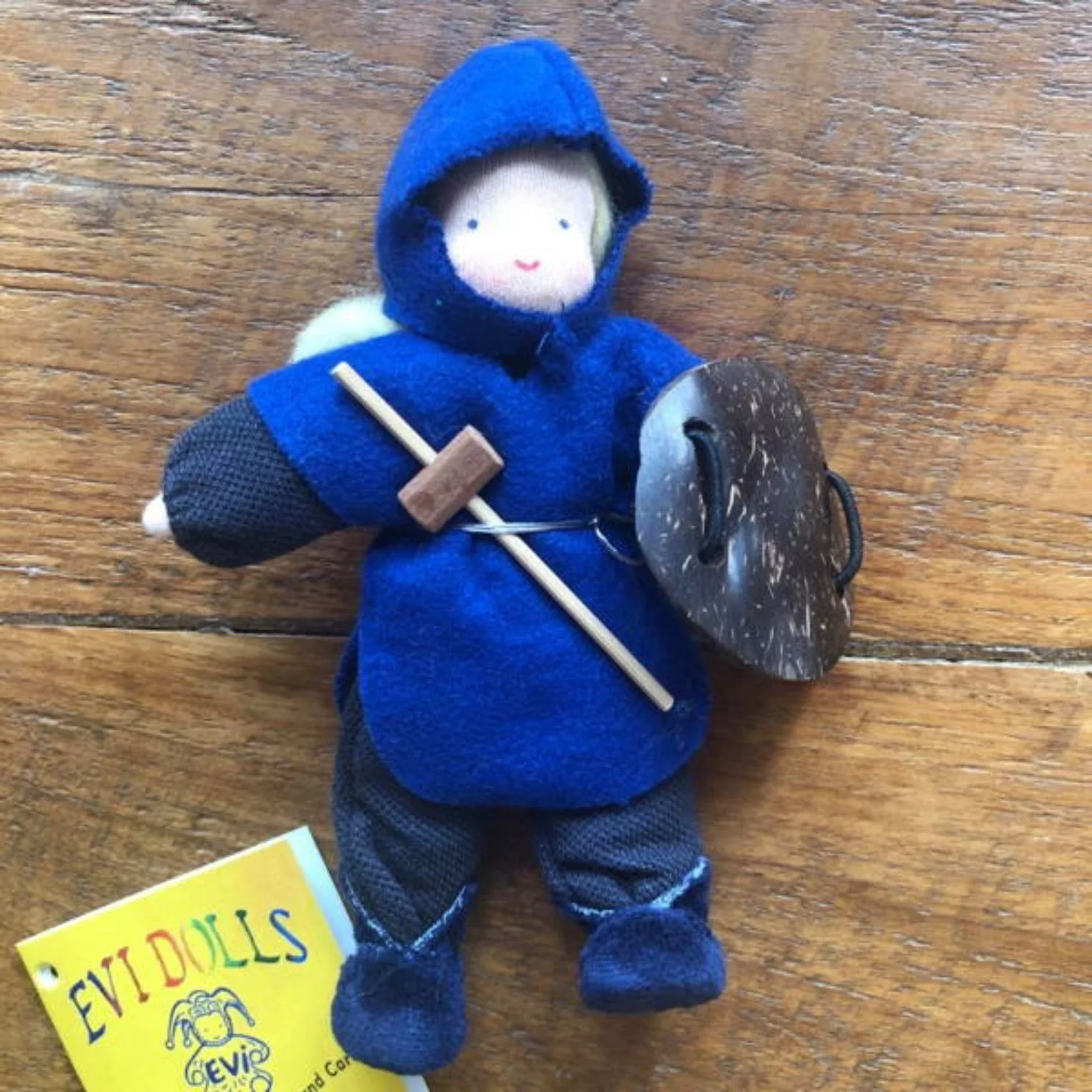 Waldorf Blue Knight with Sword