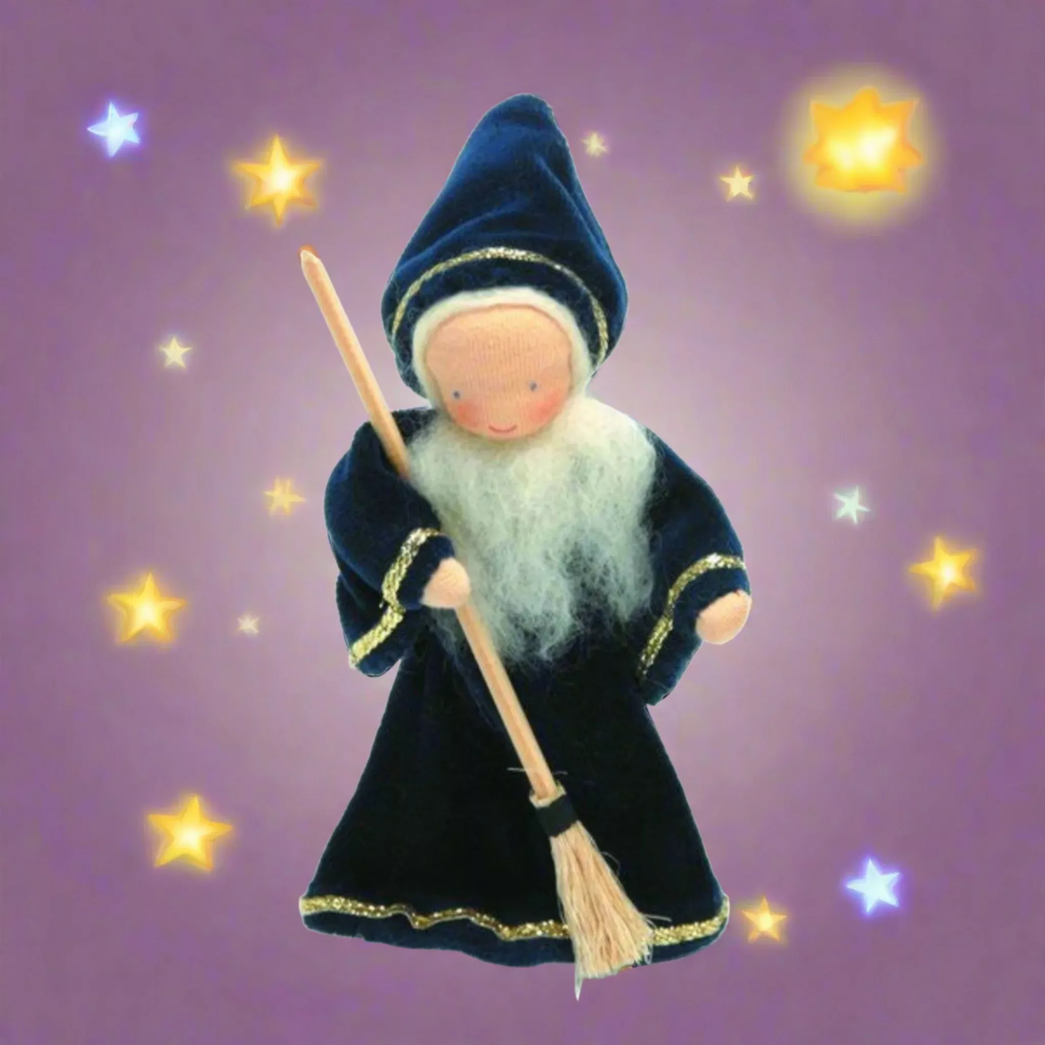 Waldorf wizard soft doll