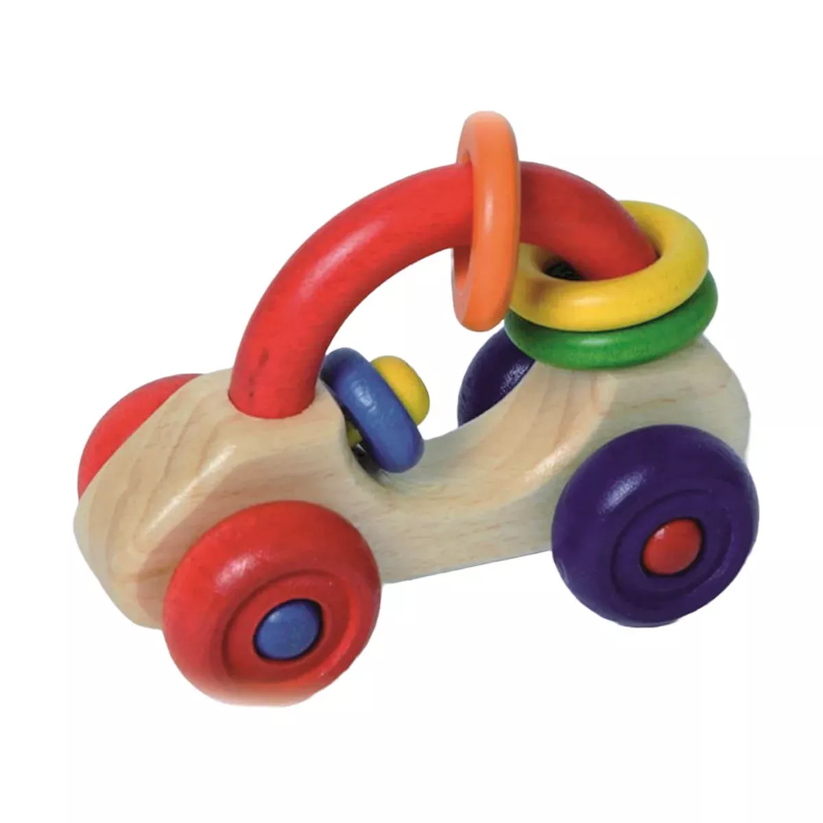 Walter Grasping Toy Rattle - First Car