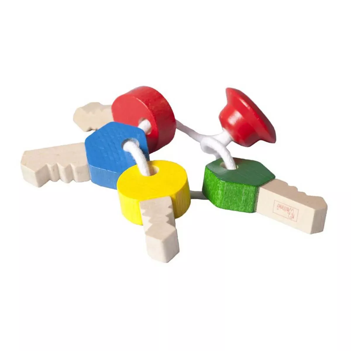 Walter Grasping Toy Rattle - Keychain