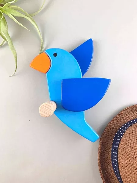 Wardobe Peg - Bluebird