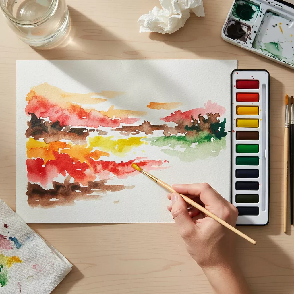 Water Color Paint Set