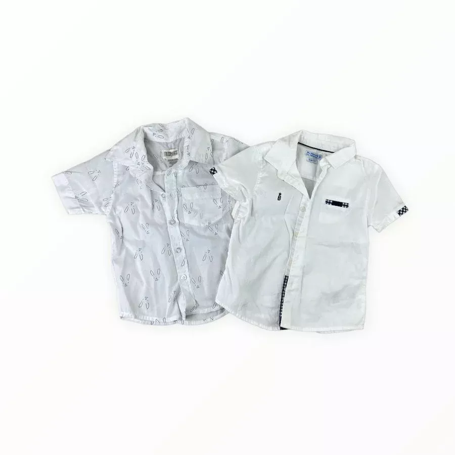 White Button Down Shirt Bundle 3Y