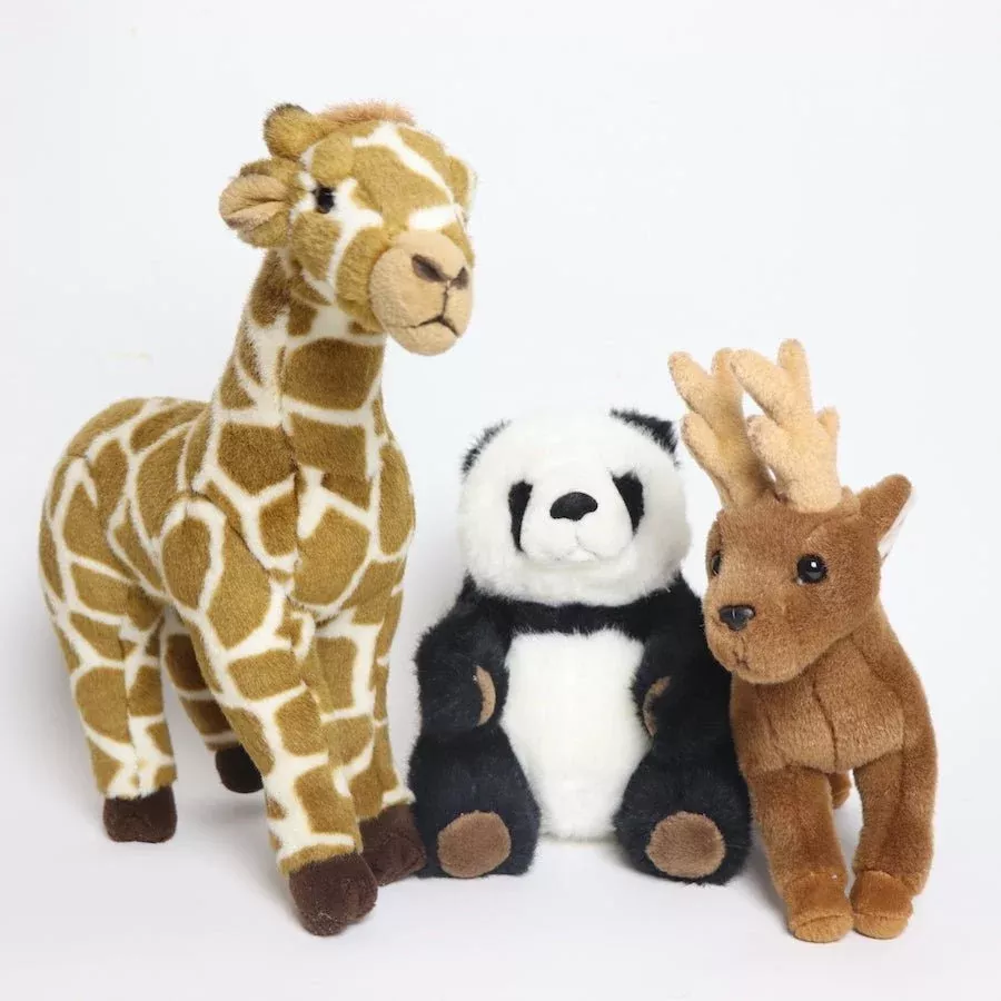 Wild Animals Stuffie Set