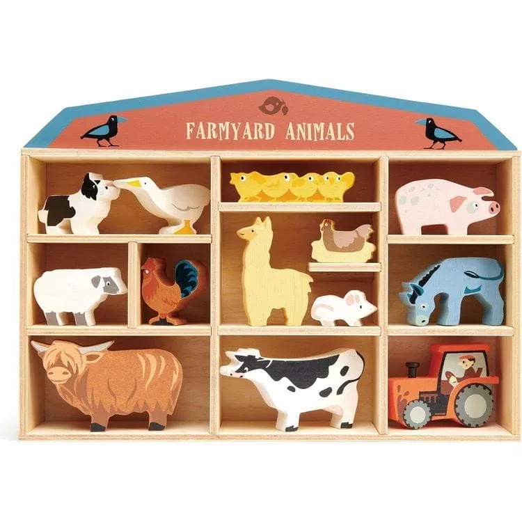 Wooden Farmyard Animals