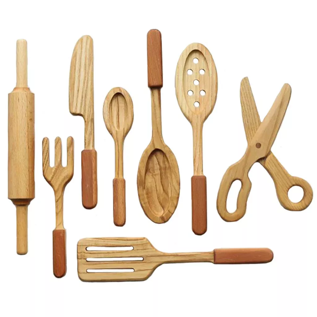 Wooden Kitchen Set