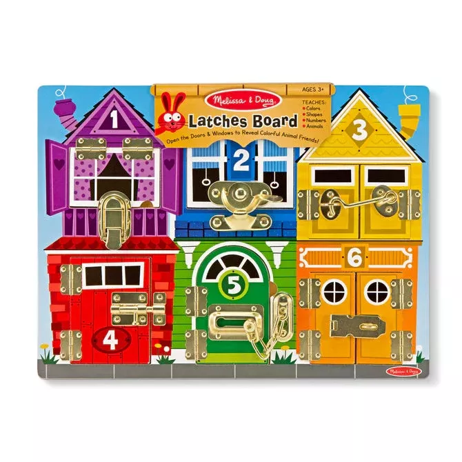 Wooden Latches Board