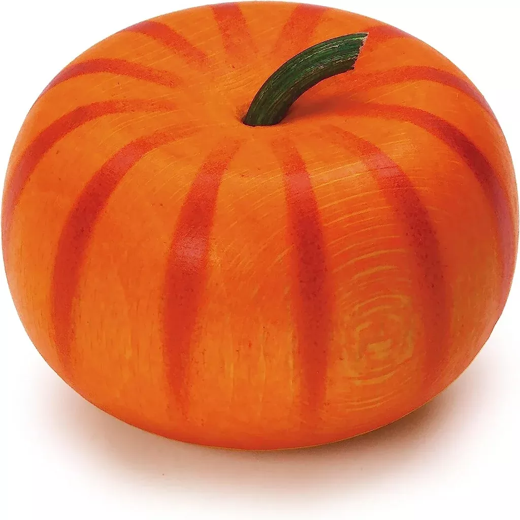 Wooden pumpkin