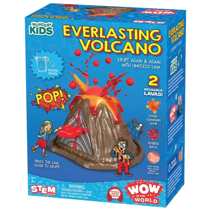WOW in the World Everlasting Volcano