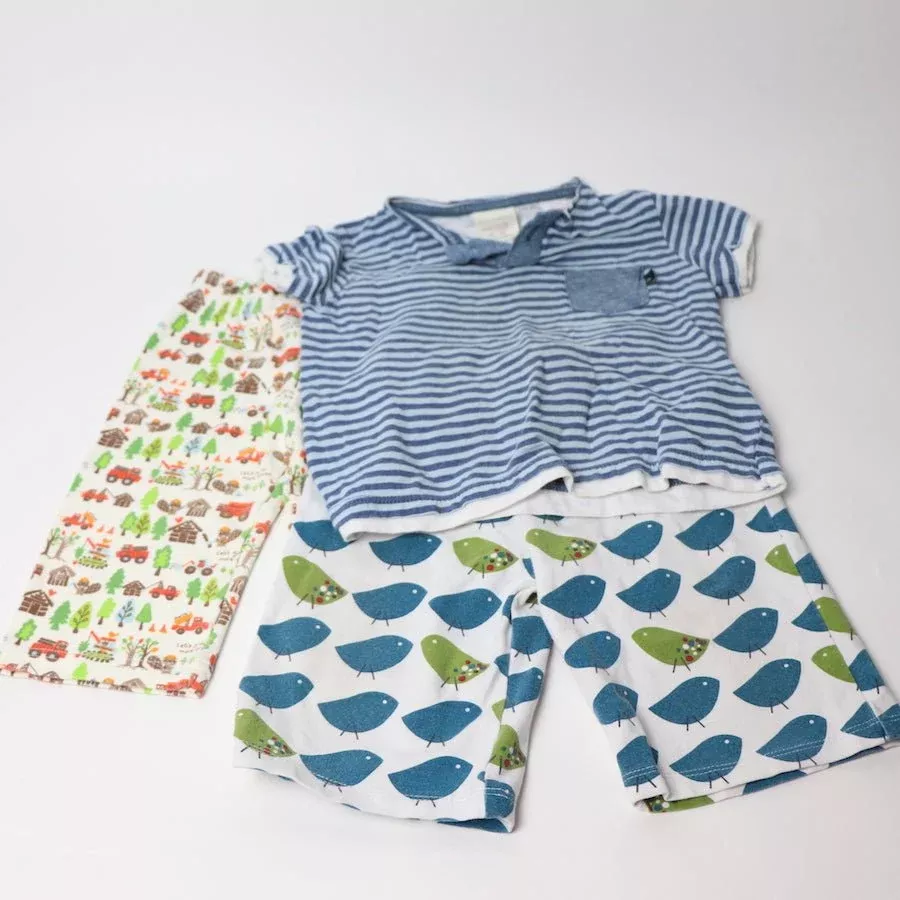 Zutano, Zara & Nohi Pattern Bundle 12-18M